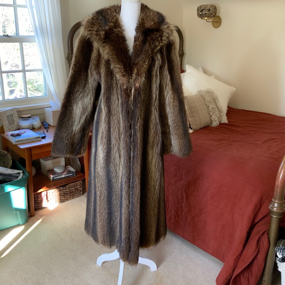 Vintage Raccoon Coat